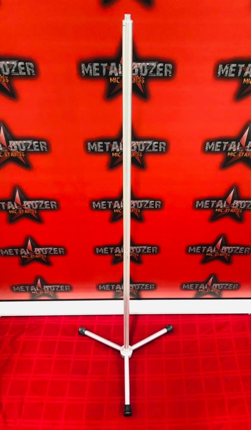Basic tripod brushed aluminum custom microphone stand by MetalDozer
